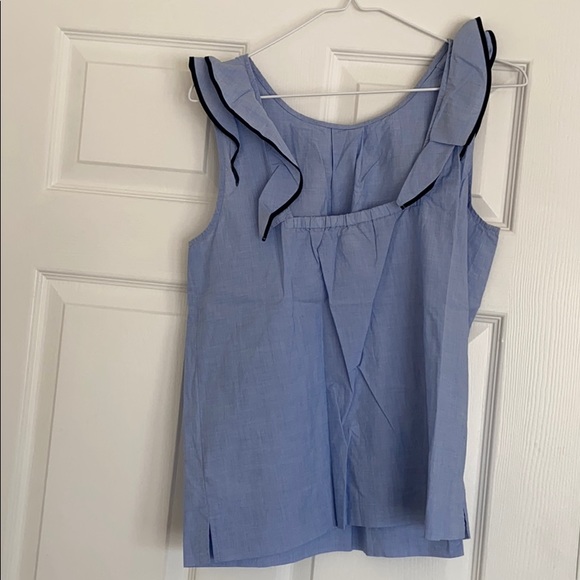 J Crew top with pretty low back - Picture 2 of 3